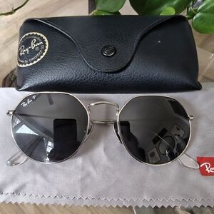 Ray Ban Polarized Titanium Jack RB8165